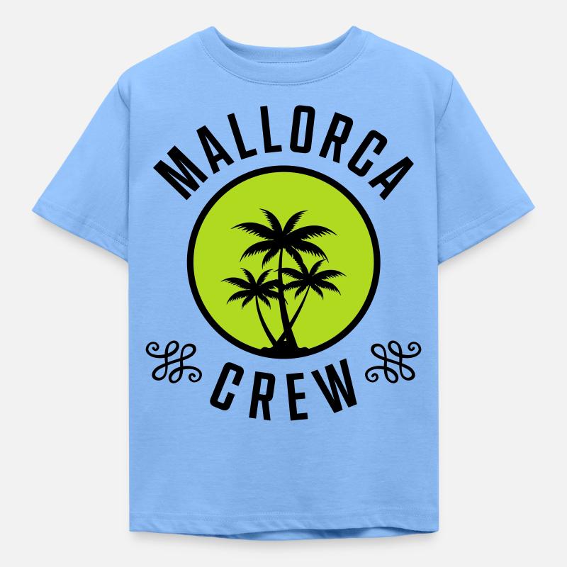 Mallorca Besætning - Børne-T-shirt - himmelblå