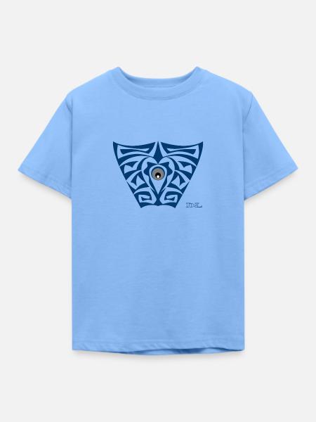 NjOrd IV - Kinder T-Shirt - Himmelblau