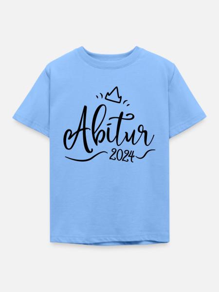 Abitur 2024 - Kinder T-Shirt - Himmelblau