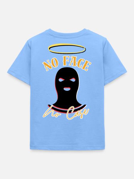 Kein Gesicht, kein Fall - Kinder T-Shirt - Himmelblau