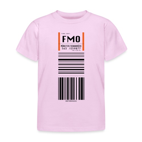 Flughafen Münster/Osnabrück FMO - Kinder T-Shirt