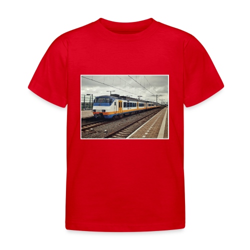 Sprinter in Almere Oostvaarders - Kinderen T-shirt
