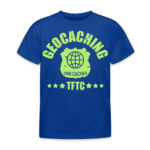 geocaching - 2500 caches - TFTC / 1 color - Kinder T-Shirt
