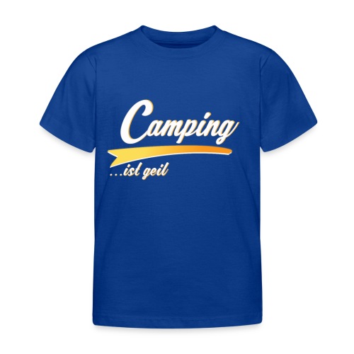 Camping Camper Wohnwagen Wohnmobil Zelt Zelten - Kinder T-Shirt