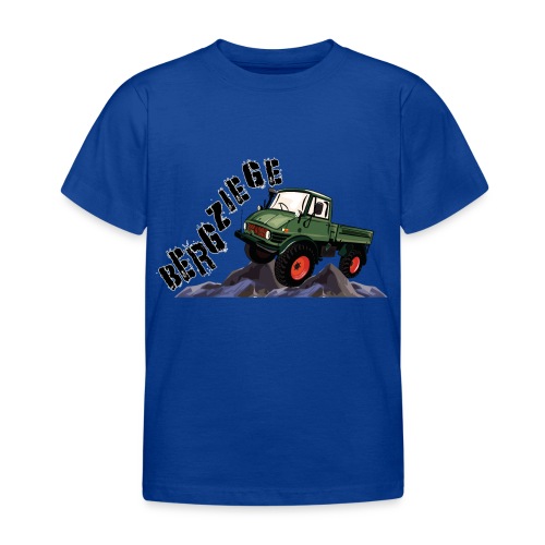 Bergziege - Unimog - Offroad - Oldtimer - Kinder T-Shirt