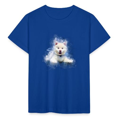 Husky sibérien Blanc chiot mignon -by- Wyll-Fryd - T-shirt Enfant