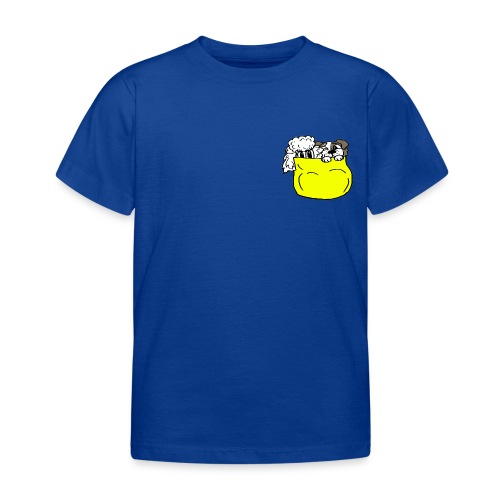 Taschenhunde gelb - Kinder T-Shirt