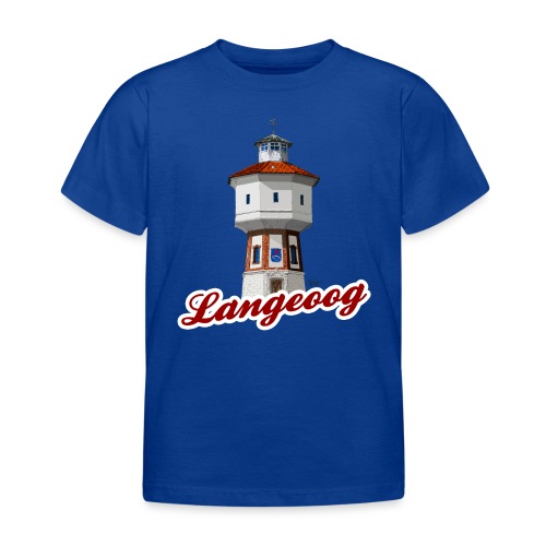 Bronko55 No.59 – Langeoog Wasserturm - Kinder T-Shirt