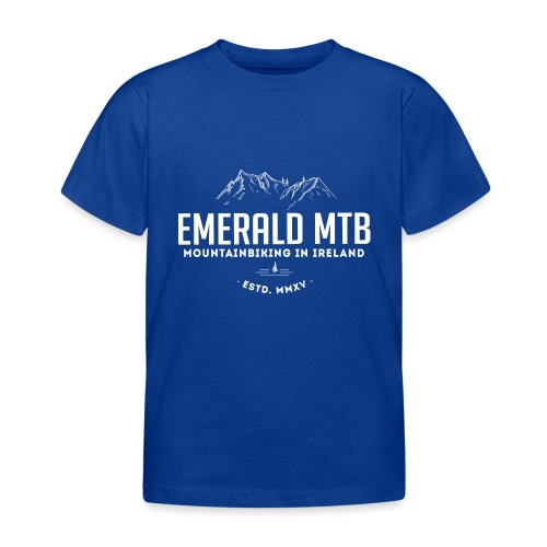 Emerald MTB logo - Kids' T-Shirt