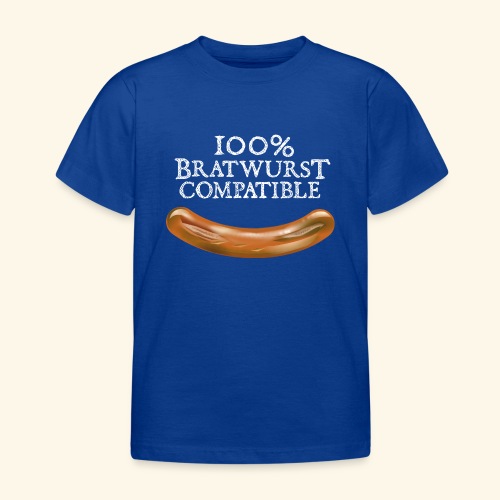 Grill T Shirt Design Bratwurst Spruch Compatible - Kinder T-Shirt