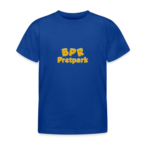 BPR Pretpark logo - Kinderen T-shirt