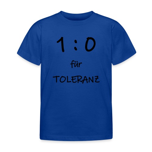 TOLERANZ in Führung - Kinder T-Shirt