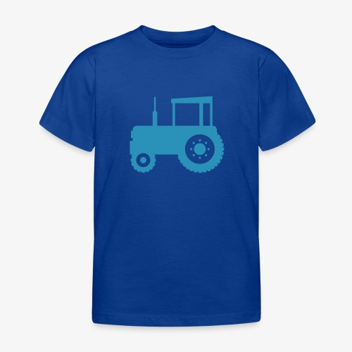 tractor silouette - Kinderen T-shirt