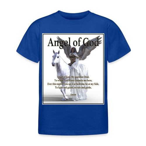 Anioł Boży Mój opiekun Drogi - chrześcijański sklep - Koszulka dziecięca