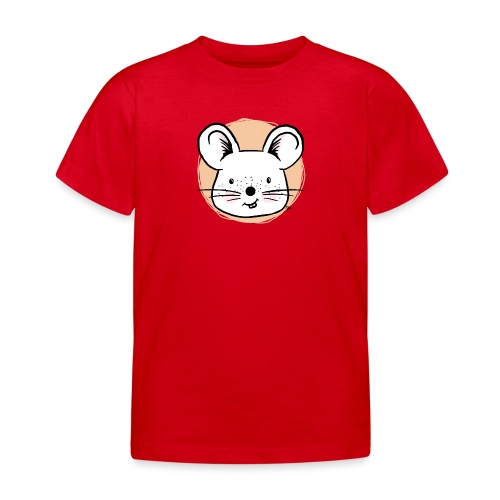 Süße Maus - Portrait - Kinder T-Shirt