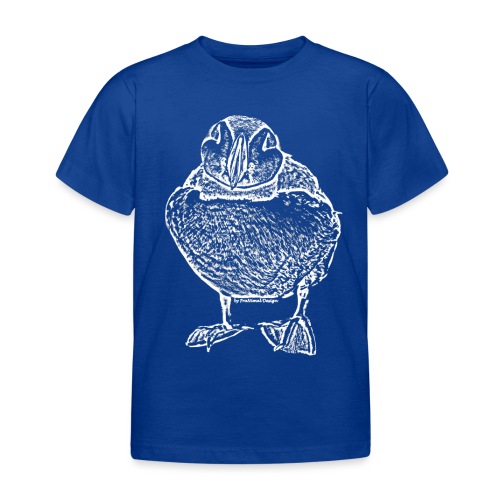 Papageientaucher - Islands Lieblinge weiss - Kinder T-Shirt