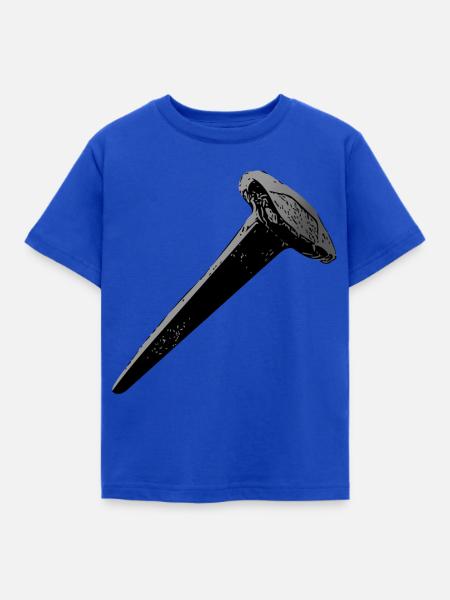 Nagel - Kinder T-Shirt - Royalblau