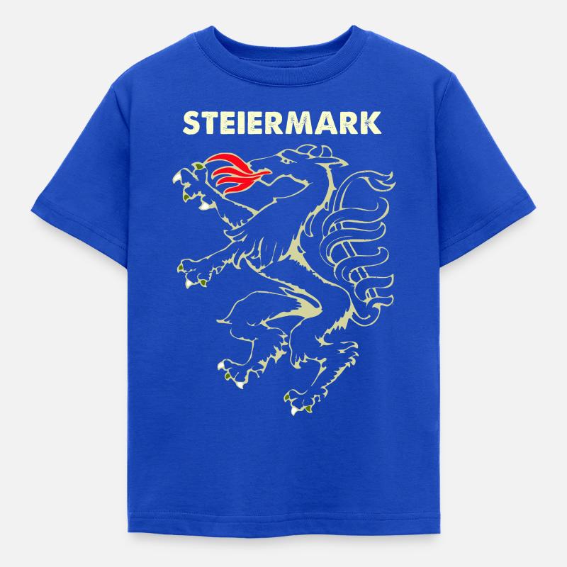 Steiermark - Kinder T-Shirt - Royalblau