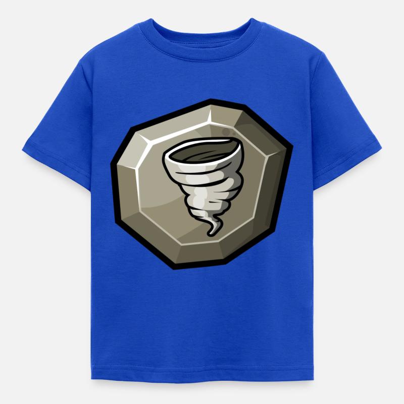 Élément: Vent - T-shirt Enfant - bleu royal