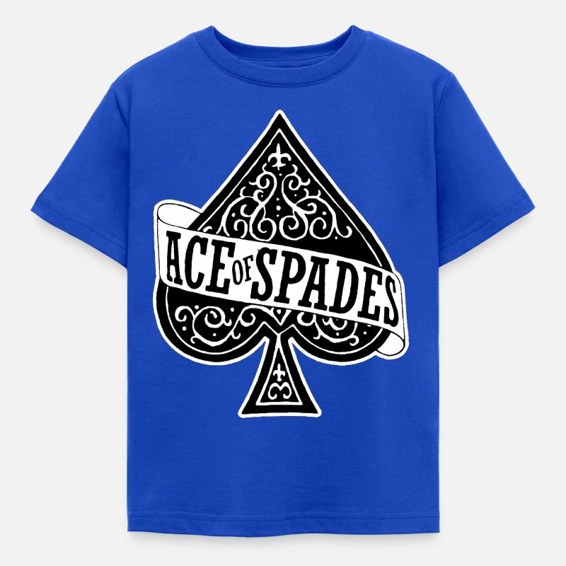 cooles Design - Kinder T-Shirt - Royalblau