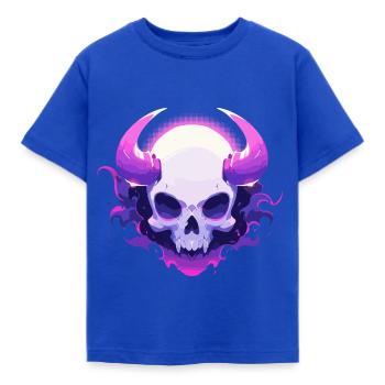 Belzébuth - T-shirt Enfant - bleu royal - Devant - AI Model Kid Female (0cm)