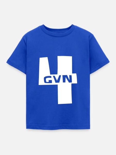 Christliches Design 4GVN - Kinder T-Shirt - Royalblau