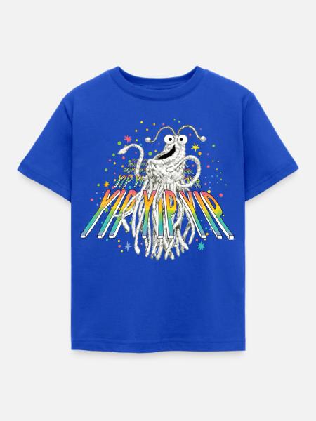 Sesamstraße Yip Yip's - Kinder T-Shirt - Royalblau