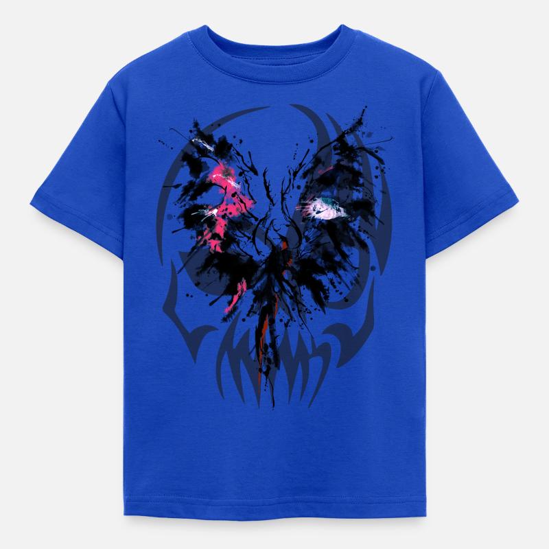 PHOENIX ET LE CRANE - T-shirt Enfant - bleu royal