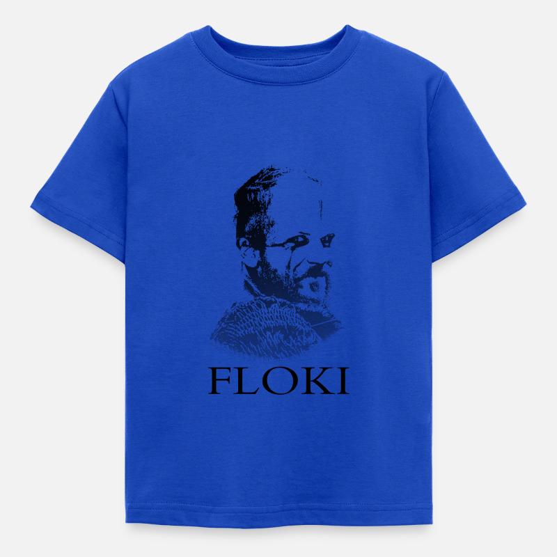 Floki - Kinder T-Shirt - Royalblau