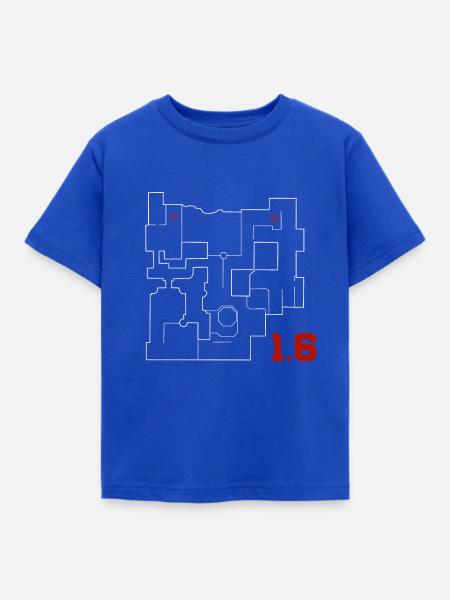 CS - Kinder T-Shirt - Royalblau