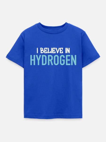 Wasserstoff - H2 - Kinder T-Shirt - Royalblau