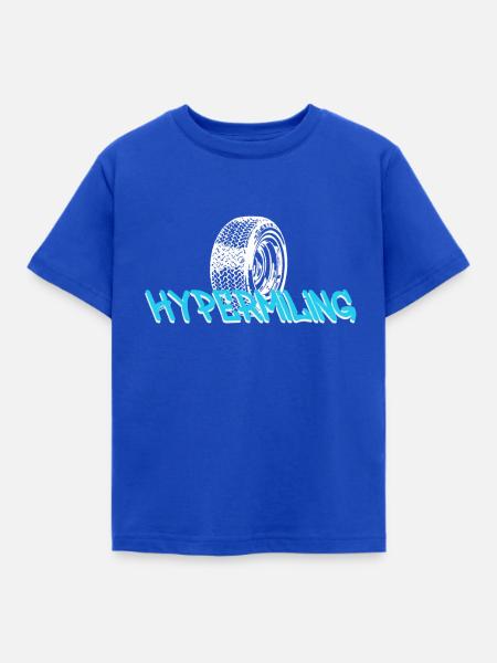 Hypermiling - Kinder T-Shirt - Royalblau