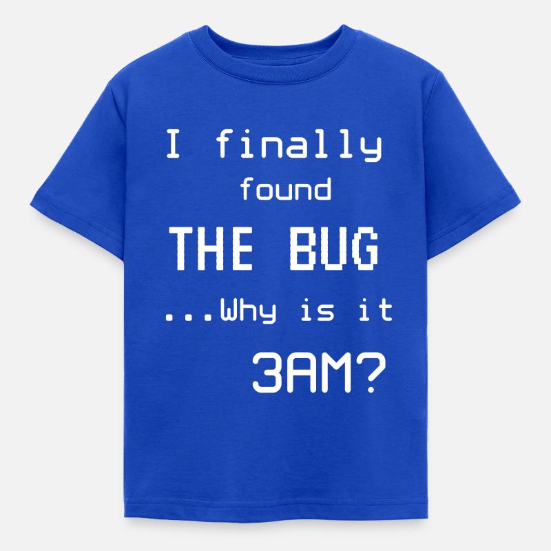Programmer Meme Computer Scientist Nerd - Kids' T-Shirt - royal blue