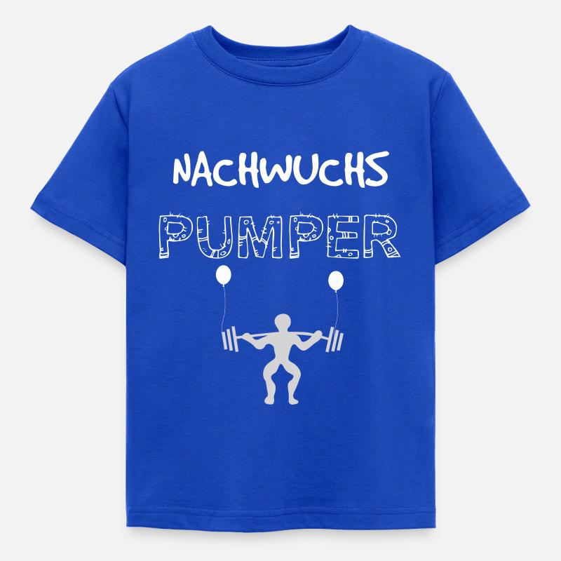 Nachwuchs Pumper - Geschenkidee Geburt - Kinder T-Shirt - Royalblau