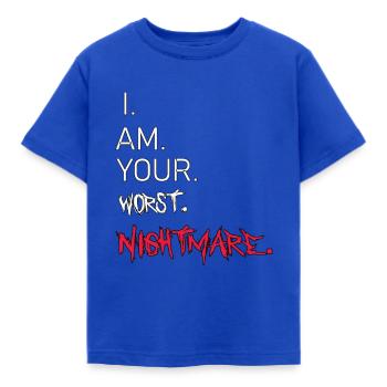 Halloween - Nightmare, Nightmare - Kids' T-Shirt - royal blue - Front - AI Model Kid Female (0cm)