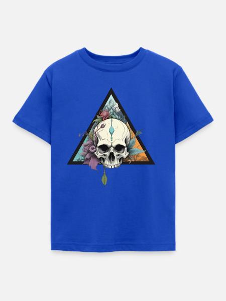 Look behind - Kinder T-Shirt - Royalblau