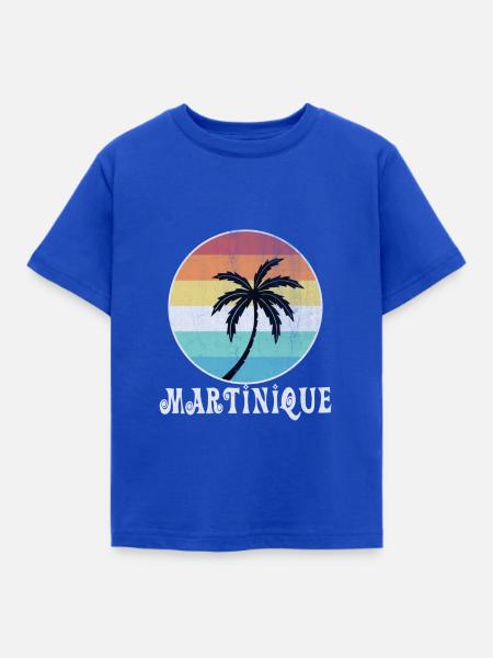 Martinique - Kinder T-Shirt - Royalblau