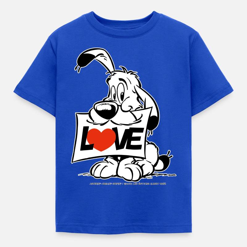 Asterix & Obelix Personaggio Idefix - Maglietta per bambini - blu royal