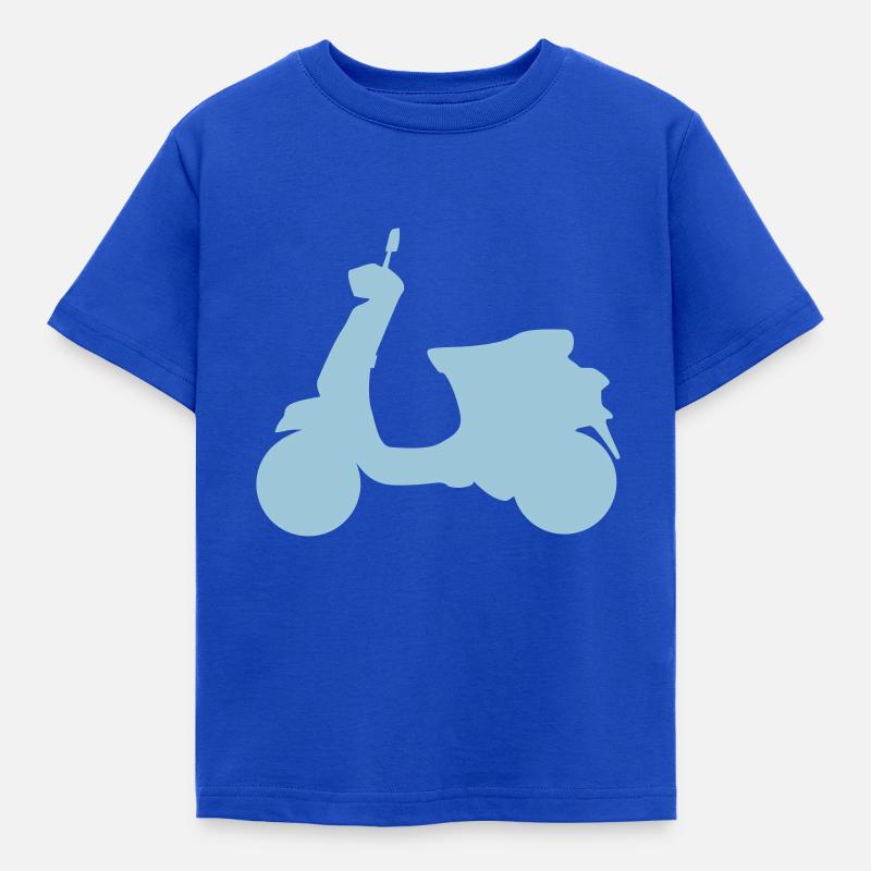 Roller - Kinder T-Shirt - Royalblau