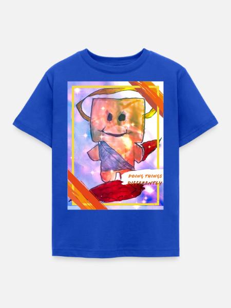 Engelchen - Kinder T-Shirt - Royalblau