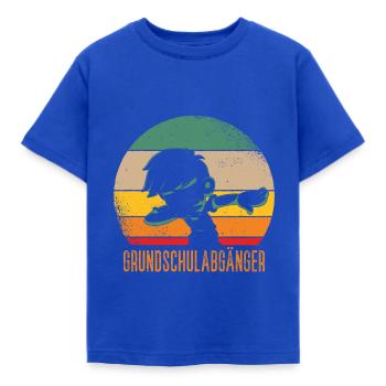 Dabbing Junge Grundschulabschluss Grundschule Ende - Kinder T-Shirt - Royalblau - Vorne - AI Model Kid Female (0cm)