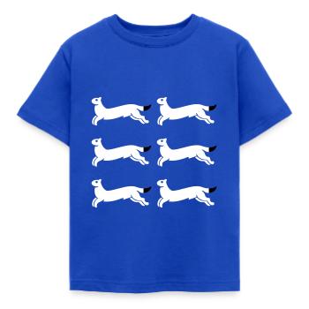 North Ostrobothnia - Kids' T-Shirt - royal blue - Front - AI Model Kid Female (0cm)
