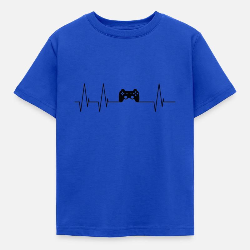Controllerbeat - Kinder T-Shirt - Royalblau