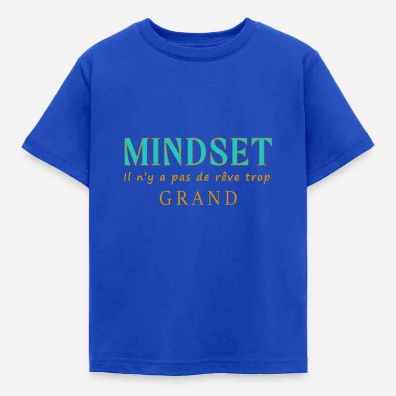 Mindset - T-shirt Enfant - bleu royal