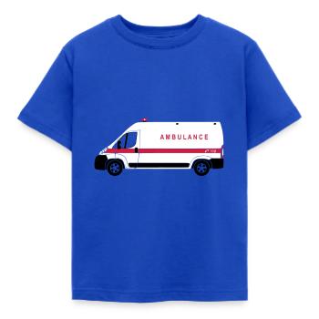Ambulance - Kids' T-Shirt - royal blue - Front - AI Model Kid Female (0cm)