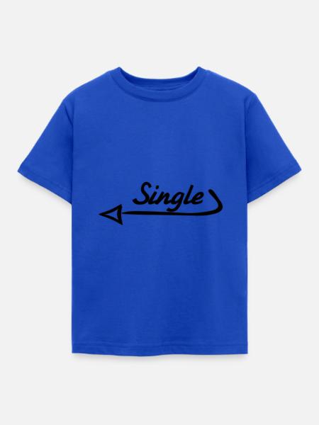 Single Solo - Kinder T-Shirt - Royalblau