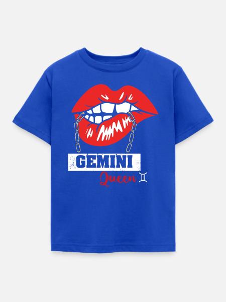 Sternzeichen Zwilling - Kinder T-Shirt - Royalblau