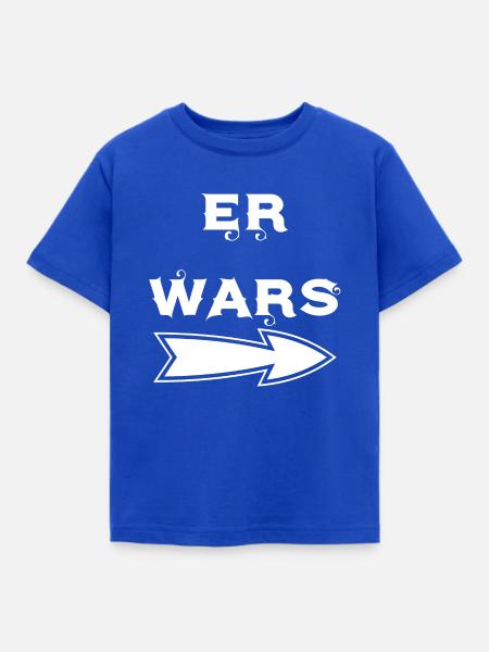 er wars - Kinder T-Shirt - Royalblau