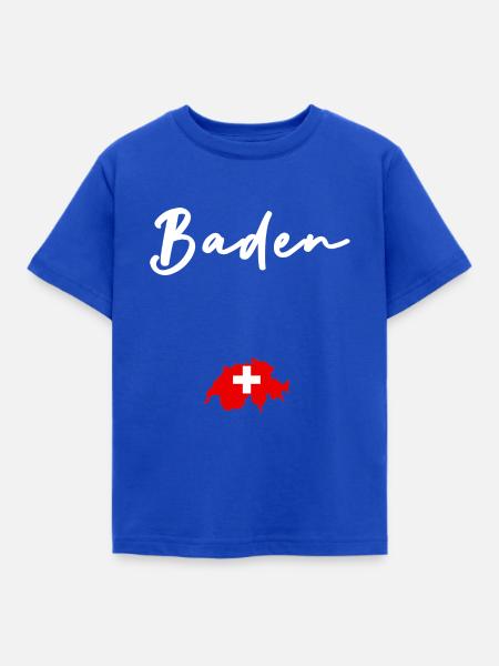 Baden - Kinder T-Shirt - Royalblau
