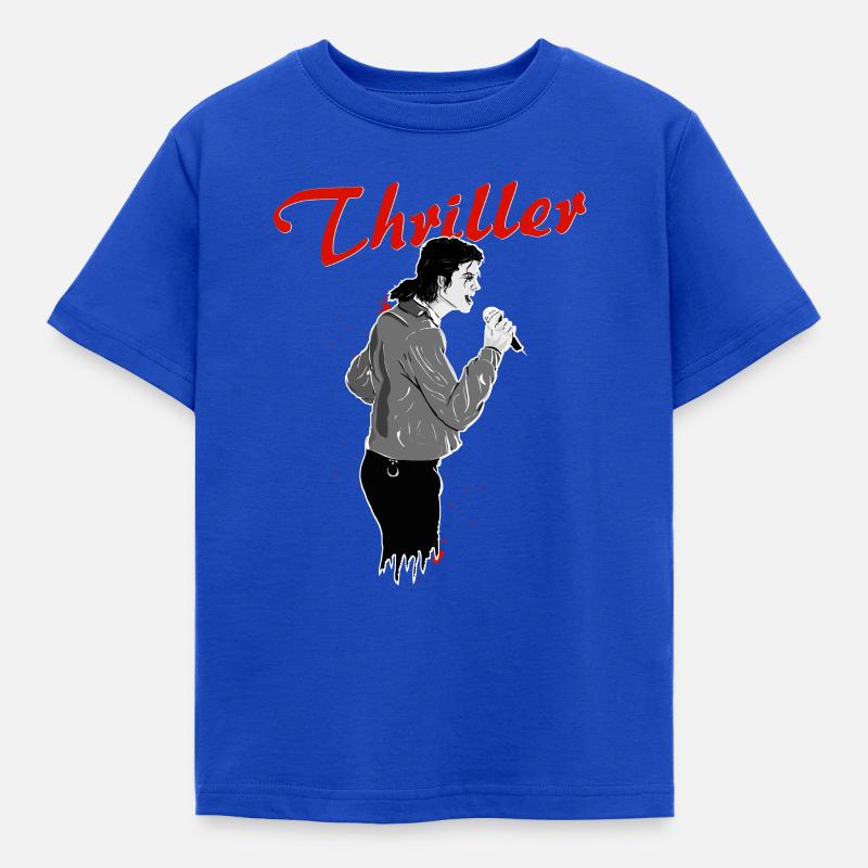 Michael - The Legend - Kinder T-Shirt - Royalblau